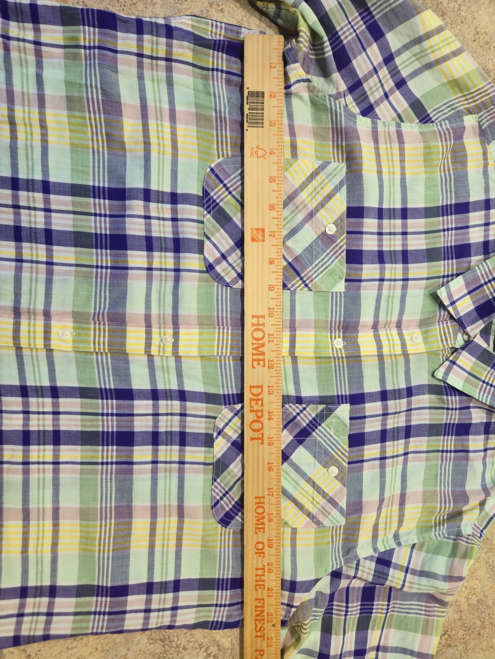 Lauren Ralph Lauren Women's XL Plaid Long Sleeve Button-Up Cotton Woven Pockets - Picture 5 of 11